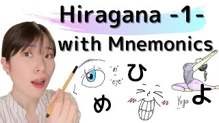 Hiragana 1 Learn Hiragana with Mnemonics [upl. by Audley]