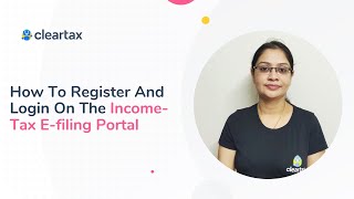 How to register and login on the incometax efiling portal [upl. by Elsie970]