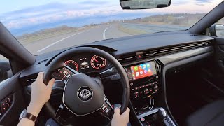 2021 Volkswagen Passat RLine  POV Driving Impressions [upl. by Trebo179]