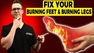 🔥Burning Legs amp Burning Feet at Night Treatment amp Home Remedies🔥 [upl. by Elleinnad]