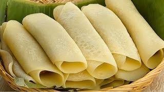 পাটিসাপটা পিঠা রেসিপি  Bangladeshi Patishapta Pitha Recipe  Bangla Patishapta Recipe [upl. by Araek]