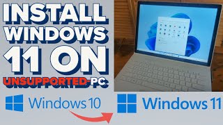 How to install Windows 11 on Unsupported PC 2023 [upl. by Niobe]