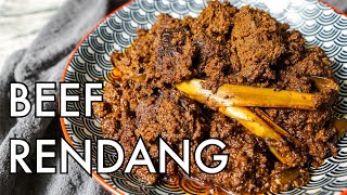 BEST Beef Rendang Recipe  the ULTIMATE foolproof recipe for Rendang [upl. by Ahsemik]