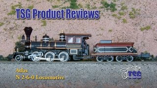 N Scale 260 Steam Locomotive Atlas Product Review [upl. by Yerfdog656]