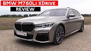 2020 BMW 7 Series M760Li XDrive V12 REVIEW  SOUND Interior Exterior Infotainment [upl. by Oiluig687]