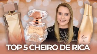 5 perfumes com cheiro de rica NACIONAIS [upl. by Annhoj]