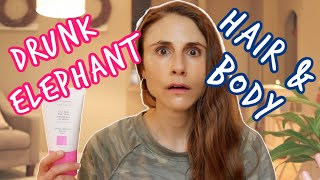 Drunk Elephant Hair amp Body Care Review Dr Dray [upl. by Daveen]