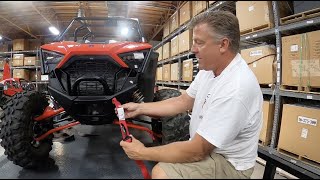 HOW TO TIE DOWN A UTV [upl. by Loraine]