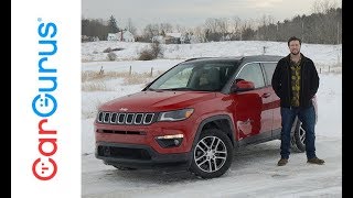 2018 Jeep Compass  CarGurus Test Drive Review [upl. by Sonni]