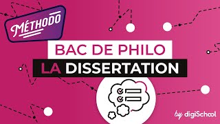 Dissertation de philo  Méthodologie  digiSchool [upl. by Sirromad]