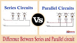 Series and Parallel Circuits  Series VS Parallel  Difference between Series and Parallel Circuits [upl. by Rimisac]