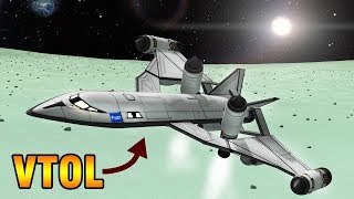 TiltEngine VTOL SSTO to MINMUS  KSP [upl. by Ueihttam908]