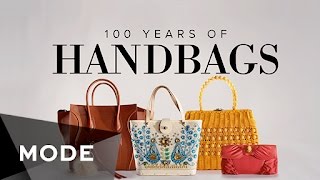 100 Years of Fashion Handbags ★ Glamcom [upl. by Schonfeld]