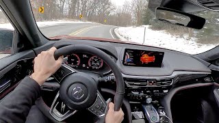 2022 Acura MDX ASpec  POV Driving Impressions [upl. by Asher]