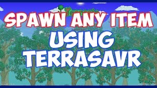 Spawn Any Item In the Game  Using Terrasavr For Terraria 1402 [upl. by Squires]