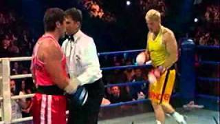 Dolph Lundgren VS Oleg Taktarov  Real Boxing Match complete [upl. by Nalod]