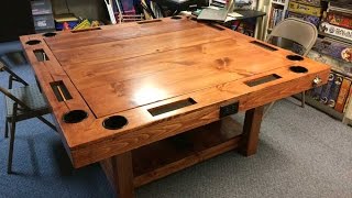 DIY Gaming Table for 150 [upl. by Alvan]