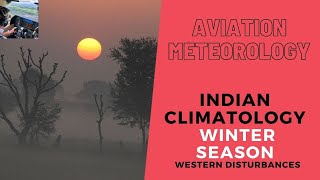 DGCA CPLATPL Aviation Meteorology  Indian Climatology  Winter season [upl. by Lissa12]