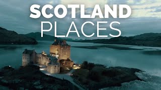 10 Best Places to Visit in Scotland  Travel Video [upl. by Ganny]