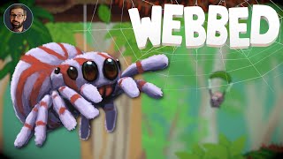 Webbed Review  Web Slinging Cute Spider Simulator [upl. by Aramas]