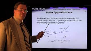 Differentiation and Richardson Extrapolation [upl. by Arfihs]