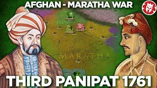 Battle of Panipat 1761  DurraniMaratha War DOCUMENTARY [upl. by Kei]