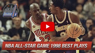 Throwback NBA AllStar Game 1998 East vs West  Full Game Highlights Kobe vs Jordan Duel HD [upl. by Niehaus]