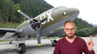 EXCLUSIVE Tour through a Douglas C47 Skytrain [upl. by Toddie499]