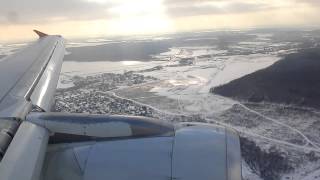 A320 Landing in MoscowDomodedovo [upl. by Bahr]