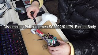 Fixing Philips Lumea Precision Plus SC200611 IPL Home Hair Removal System part 1 dissembling [upl. by Adnal]