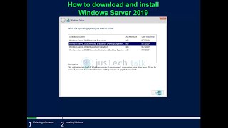 How to Download and Install Windows Server 2019  Step by step [upl. by Auburta]