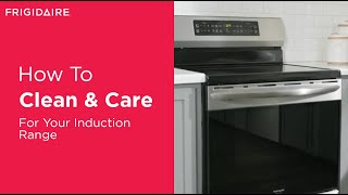 How To Clean amp Care for Your Induction Range [upl. by Nesila]