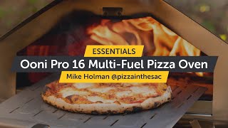 How To Cook With Ooni Pro 16 MultiFuel Pizza Oven  Top Tips  Essentials [upl. by Enilekcaj879]