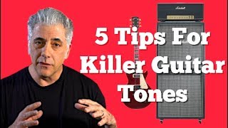 5 SIMPLE Tips For Getting GREAT Guitar Sounds [upl. by Olga]