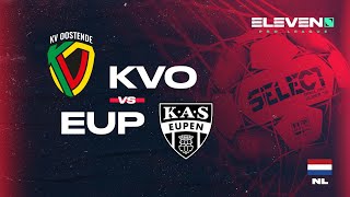 KV Oostende  KAS Eupen hoogtepunten [upl. by Harris]