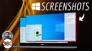 How to Take Screenshots in Windows 10 Laptops and Desktops 4 Easy Ways to Take Screenshots [upl. by Bekki343]