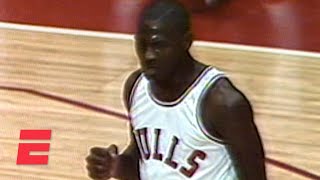 Michael Jordans NBA debut with the 1984 Chicago Bulls  ESPN Archive [upl. by Enineg771]