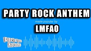 LMFAO  Party Rock Anthem Karaoke Version [upl. by Etnuad650]