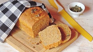 Pane Integrale alla Zucca  La Cucina di Lena [upl. by Aitnas]