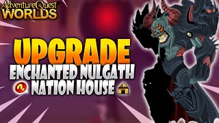 AQW  Enchanted Nulgath Nation House [upl. by Ahsinwad357]