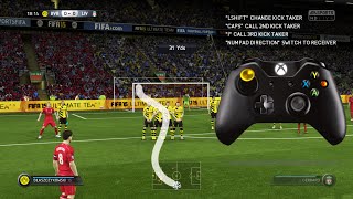 FIFA 16 FIFA 15 KNUCKLEBALLPOWER FREEKICK TUTORIAL [upl. by Stanfield662]