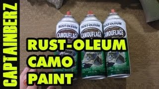 RustOleum Camouflage Paint [upl. by Aileek]