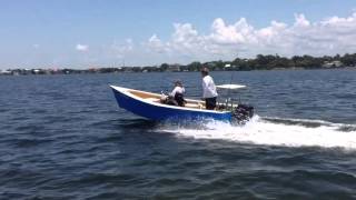 Building the Lumberyard Skiff  How it Performs on the Water [upl. by Zirkle355]