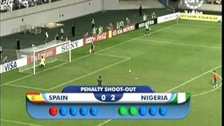 U17 2007 World Cup Final Spain v Nigeria Part 4 [upl. by Tterag546]