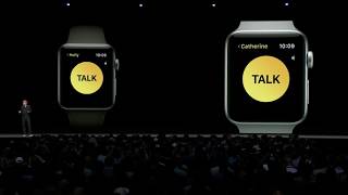 Apple Watch gets WalkieTalkie mode [upl. by Fridlund]