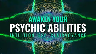 Awaken Your Psychic Abilities Intuition ESP Clairvoyance Psychic Power  Theta Binaural Beats [upl. by Woo]