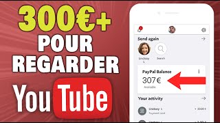 300€ pour Regarder des Vidéos YouTube gagner de largent sur internet 2023 [upl. by Nylessoj164]