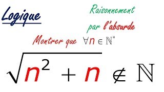 raisonnement par labsurde partie 4 [upl. by Umberto237]