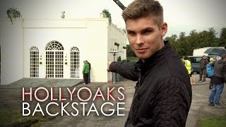 Behind the Scenes Hollyoaks Bus Crash [upl. by Ahsieit]