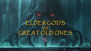 Cthulhu War Of Elder Gods amp Great Old Ones Explained [upl. by Eelyrag471]